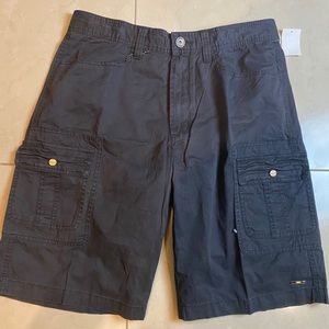 Black Cavi cargo shorts size 34